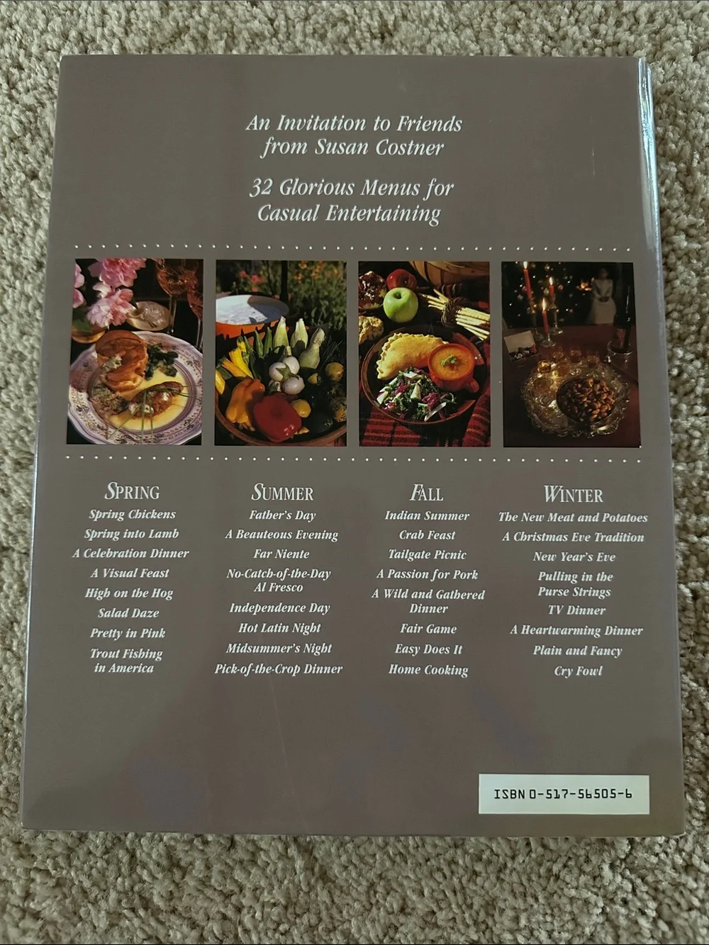 Good Friends, Great Dinners Cookbook by Susan Costner